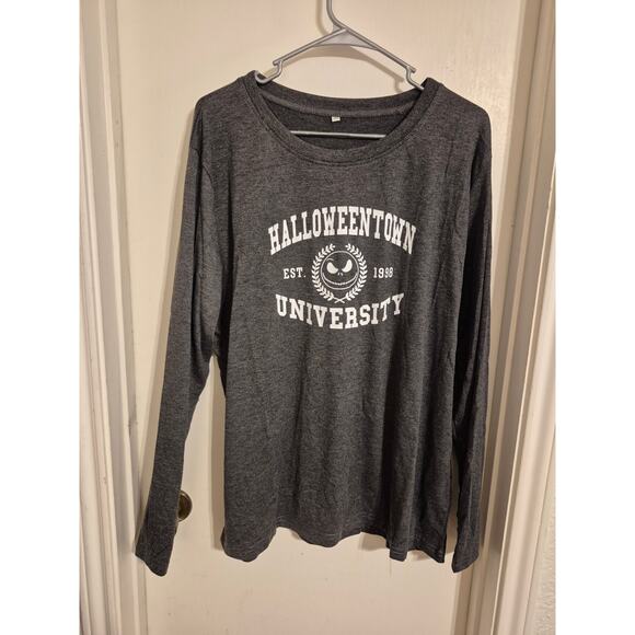Halloween Town Nightmare Before Christmas Long Sleeve Shirt-Size 2X-NWT - Picture 1 of 7